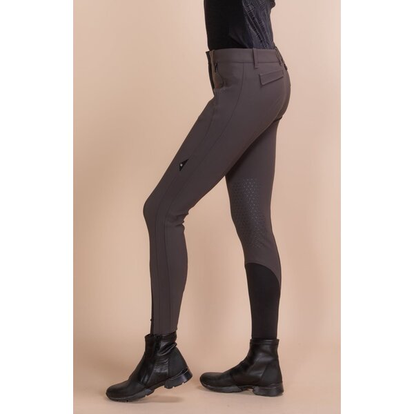 Equiline Knee Grip Breeches Ettiek Liquorice