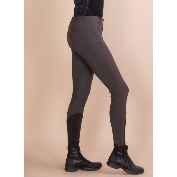 Equiline Knee Grip Breeches Ettiek Liquorice