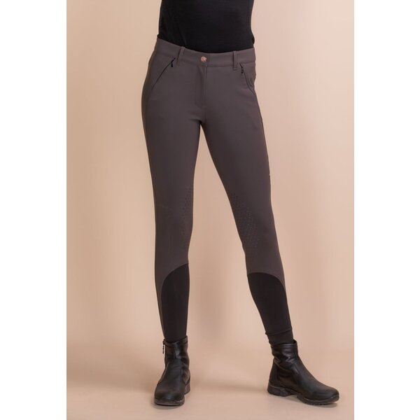 Equiline Knee Grip Breeches Ethique Liquorice