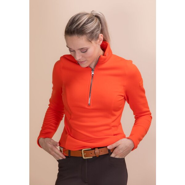 Pikeur Polartec Shirt Sports Orange