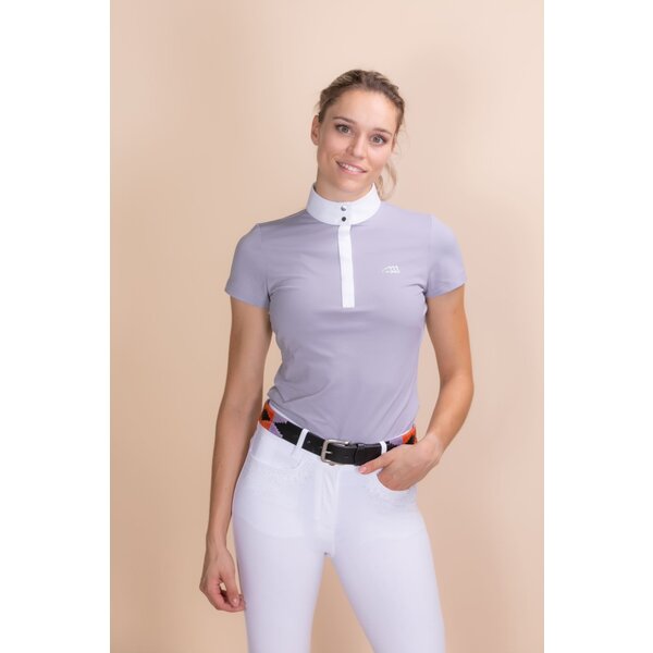 Equiline Competition Polo S/S Elizzye Dapple Grey