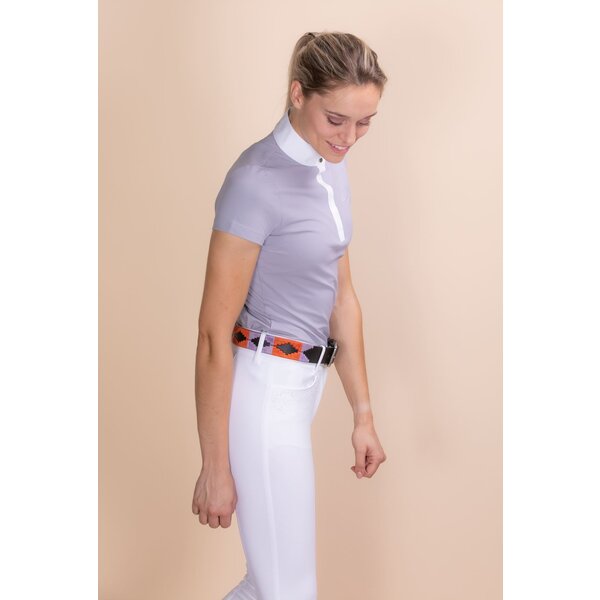 Equiline Competition Polo S/S Elizzye Dapple Grey