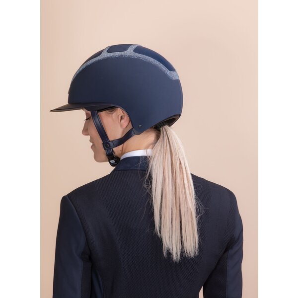 Kask Star Lady Swarovski Frame Navy