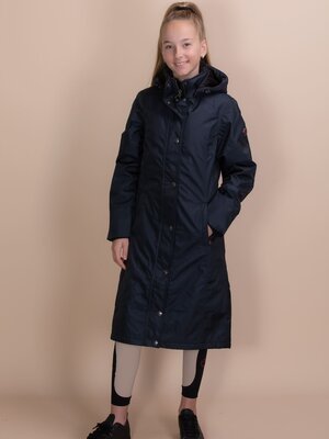 YR Loire Long Riding Coat Navy