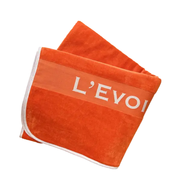 L'Evoine Terry Blanket Terra Orange