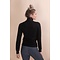 Cavalleria Toscana Embossed Turtleneck Cashmere Blend Knit Sweater 9999