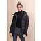 Cavalleria Toscana Long Hooded Nylon Puffer Jacket With Belt 9999