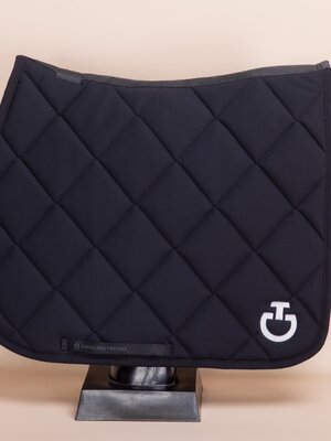 Cavalleria Toscana Velvet saddle pad 8999 Dark Grey