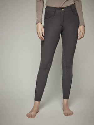 Riding Leggings - HVPFavourite Full Grip, Mocca, 36