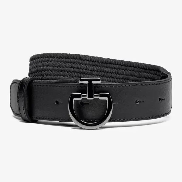 Cavalleria Toscana Women's Velvet Belt 8999