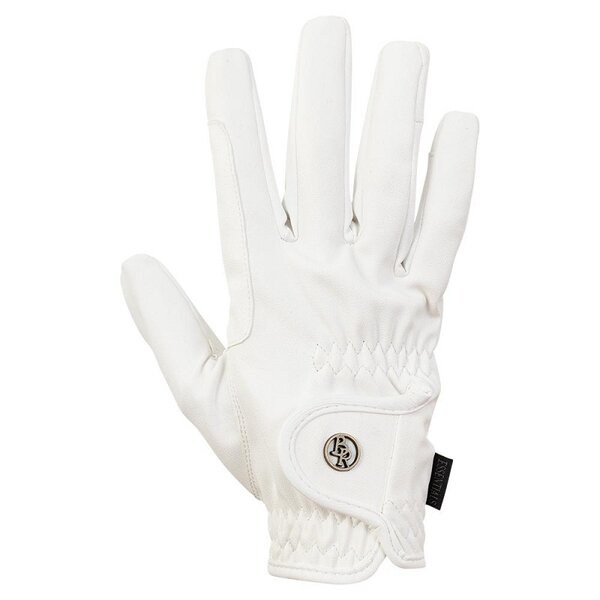 BR Riding Gloves Essential Acer White