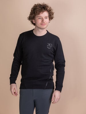 Men's Academy Brushed Cotton Crew Neck Sweatshirt 9999