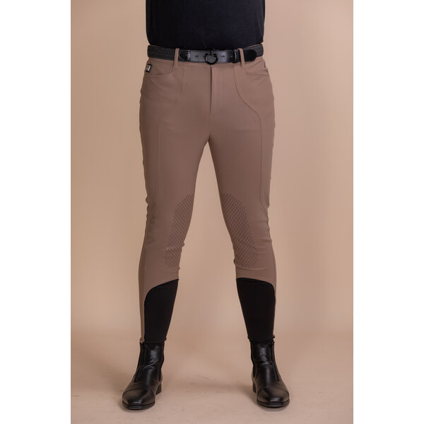 Equiline Equiline Men's Knee Grip Breeches Eitonek Cammello