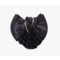 QHP Hair bow Golden Black