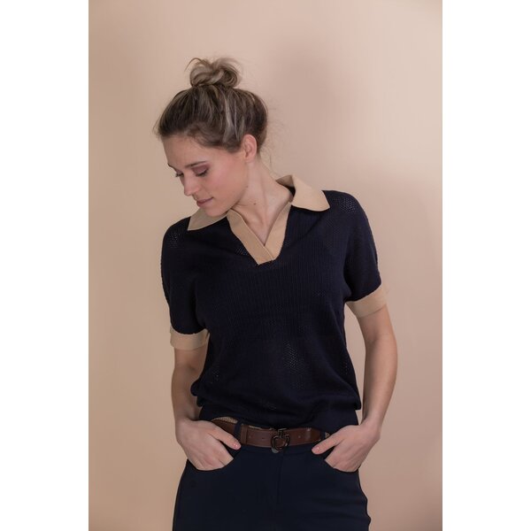 Harcour Pomelo Women Polo Navy