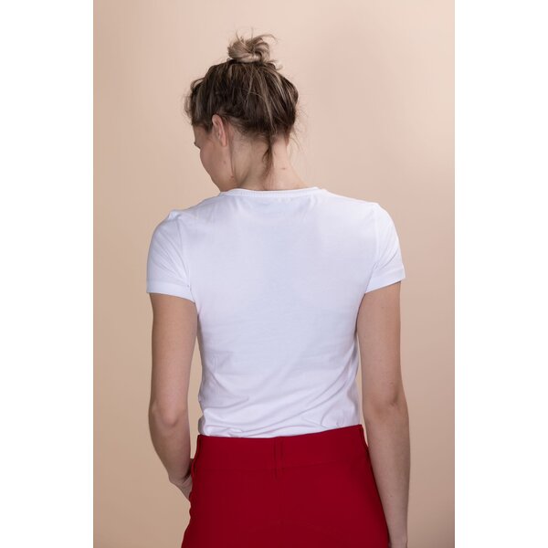 Equiline Women's T-Shirt Gusbig White