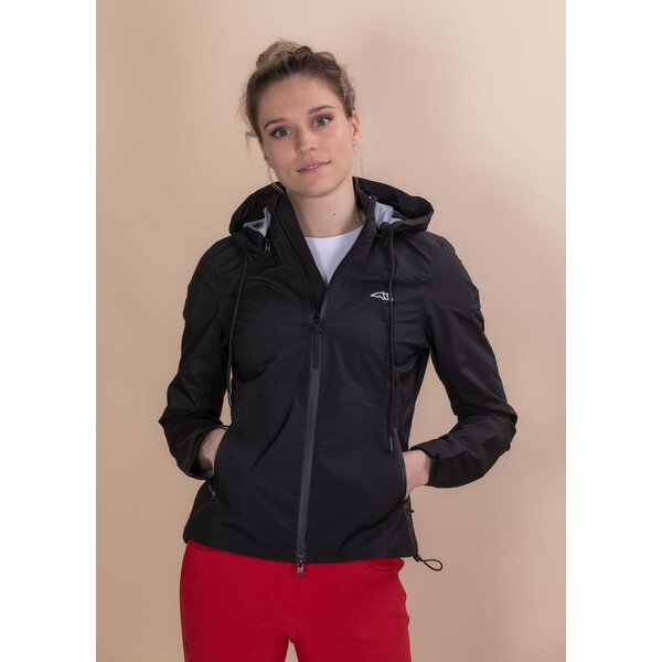 Equiline Women's Waterproof Jacket Cartec Black