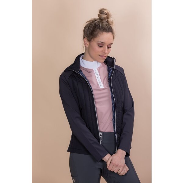 Harcour Jimmy Bi Fabric Jacket Navy