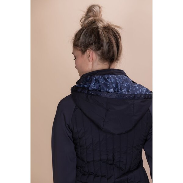 Harcour Jimmy Bi Fabric Jacket Navy