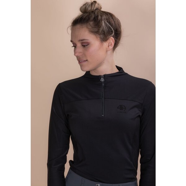 Pikeur Function Zip Shirt Athleisure Black