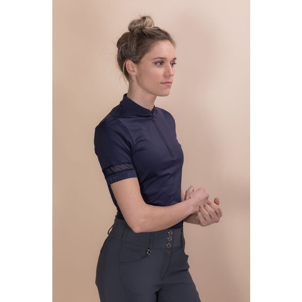 Pikeur Zip Shirt Selection Navy