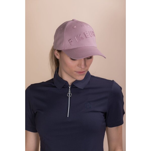 Pikeur Embroidered Cap Pale Mauve