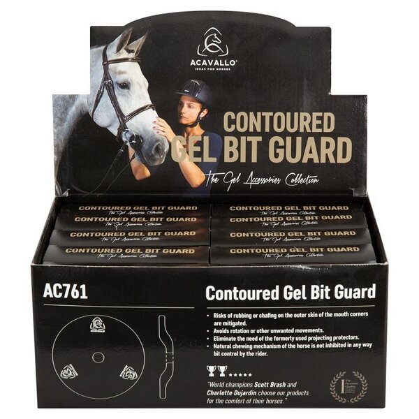 Acavallo Acavallo Contoured Bit Guard Black