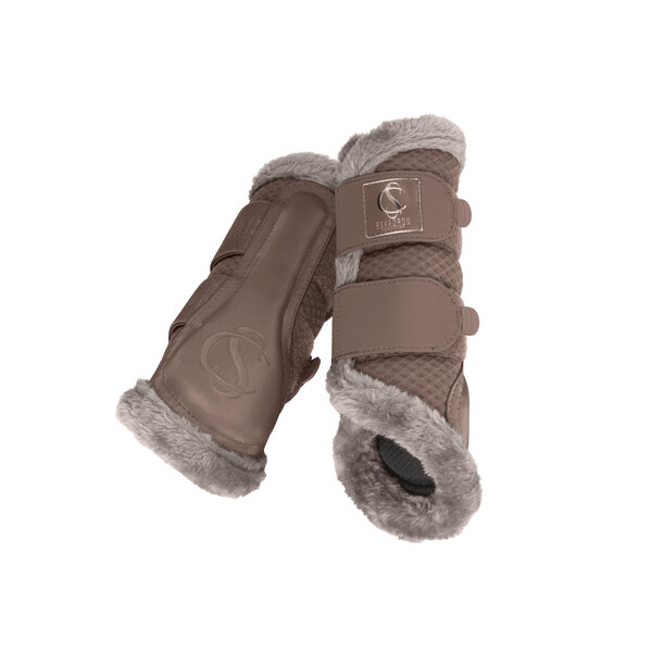 Eskadron Eskadron Tendon Boots Mesh Faux Fur Classic Sports Smoke Taupe