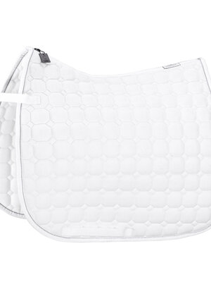 Saddle Pad Cotton Classic Sports Dressage White