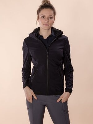 Perforated Jersey Hooded Softshell Jacket 7901