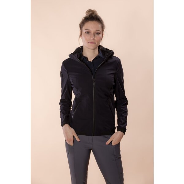 Cavalleria Toscana Perforated Jersey Hooded Softshell Jacket 7901