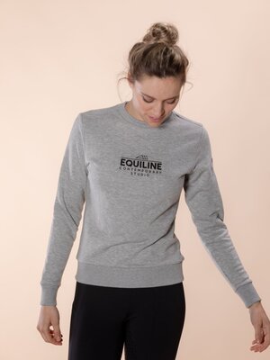 Women's Roundneck Sweatshirt Cery Gray Melange