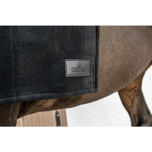 Kentucky Heavy Fleece Horse Scarf Black