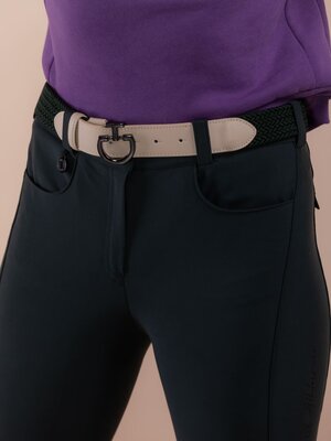 Women's Elastic Belt CT Clasp 5P1C