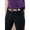Cavalleria Toscana Women's Elastic Belt CT Clasp 5P1C