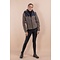 Trolle Techno Pile Padded Sherpa with Hood Navy/Taupe