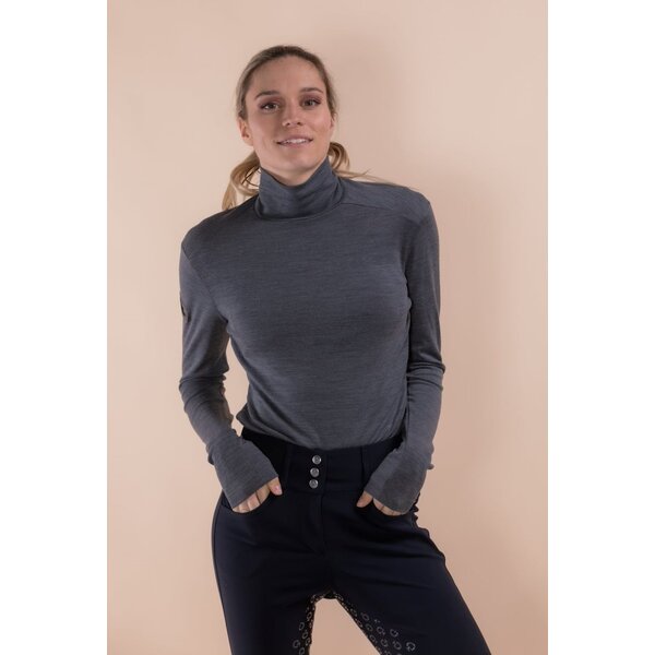 Cavalleria Toscana Tech Wool Training L/S Turtleneck 8E00