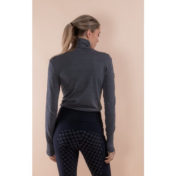 Cavalleria Toscana Tech Wool Training L/S Turtleneck 8E00