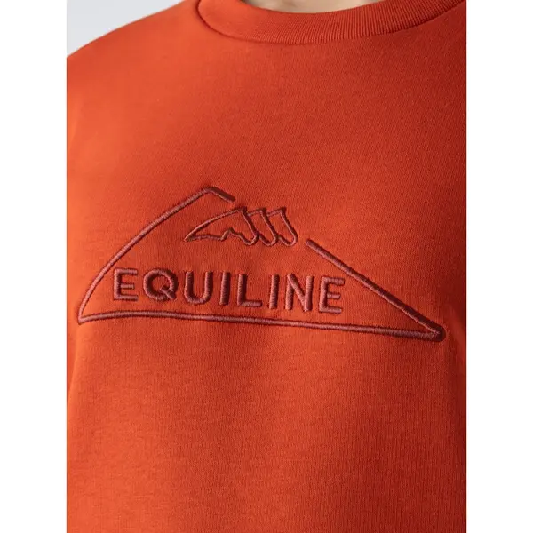 Equiline Sweatshirt with Embroidery Ereg Ginger
