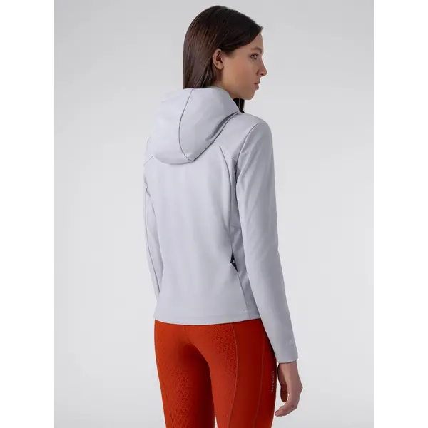 Equiline Quilted Nylon-Tech Fabric Jacket Egrige Artic Ice