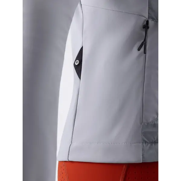Equiline Quilted Nylon-Tech Fabric Jacket Egrige Artic Ice