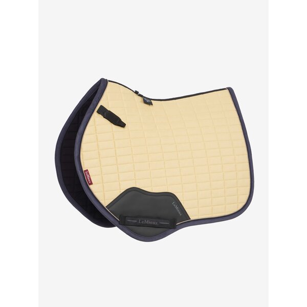 LeMieux Mini Suede Close Contact Square Saddle Pad Mimosa XS