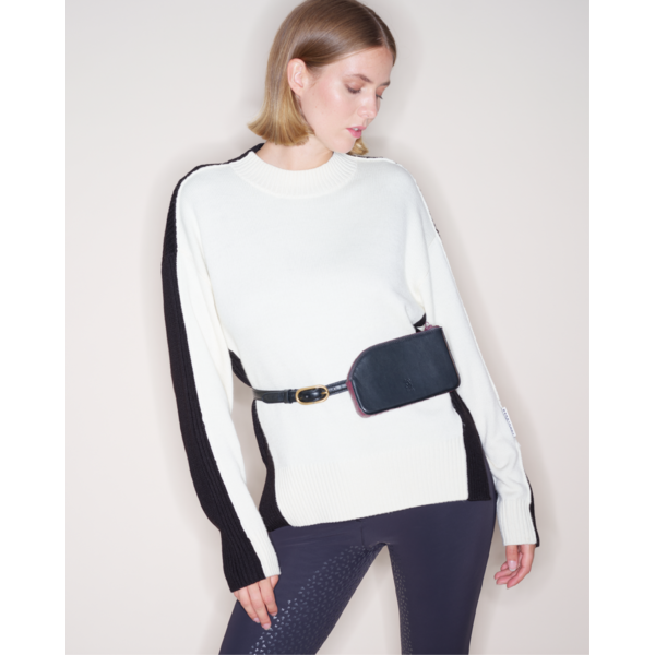 DADA DADA Jiminy Knitted Sweater Noir & Craie