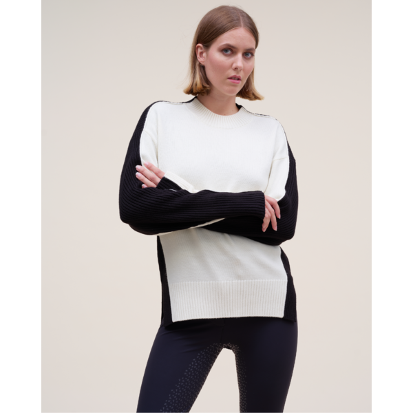 DADA DADA Jiminy Knitted Sweater Noir & Craie