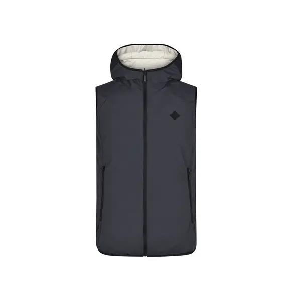 Trolle Men's L2 Thermo Reversible Light Down Vest Navy