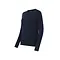 Trolle Cashmere Wool Logo Crew Sweater Navy