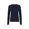 Trolle Cashmere Wool Logo Crew Sweater Navy