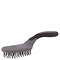 Premiere Staartborstel Soft Grip Zwart/Grijs