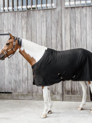 Cooler Fleece Rug Black