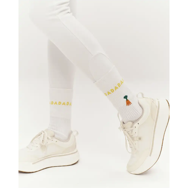 DADA Molsy Socks White/Yellow
